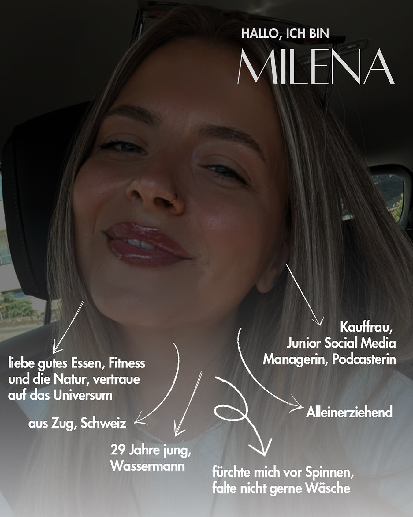 Milena lächelt in die Kamera